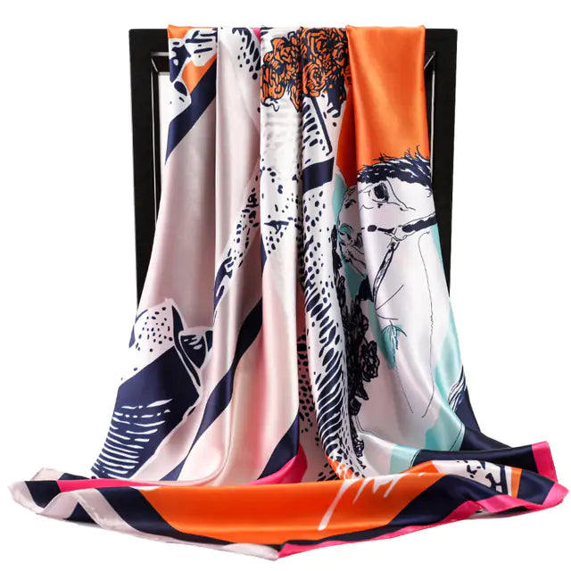 Women's Silk Scarf from Paris